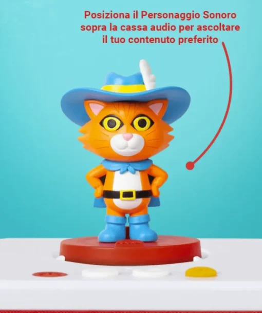 Personaggio Sonoro Il Gatto Con Gli Stivali Faba