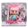 Pinypon Pop & Shine, Personaggio Pinypon Da 17 Cm, Con Oltre 500 Cristalli Colorati, Per Bambine/I Da 4 Anni