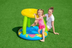 Piscina Frutti Con Fondo Gonfiabile E Copertura, Cm. 94X89X79, Protezione Uv 50+ Pf