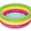 Piscina Summer A 3 Anelli Color Con Fondo Gonfiabile, Cm. 70 24