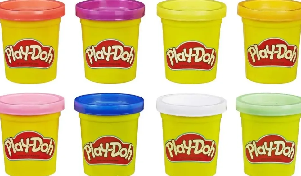 Play-Doh Confezione Da 8 Vasetti Di Pasta Da Modellare