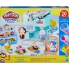 Play-Doh, Kitchen Creations, La Caffettiera Super Colorata, Playset Con 20 Accessori E 8 Vasetti Di Pasta Modellabile
