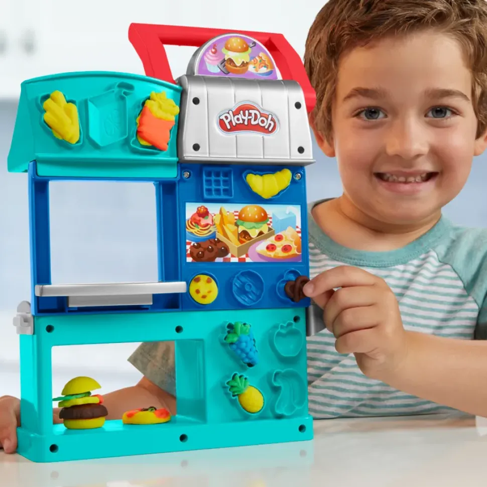 Play-Doh Kitchen Creations, Il Ristorante Dello Chef, Playset Da Cucina, Giocattolo Dai 3 Anni In Su