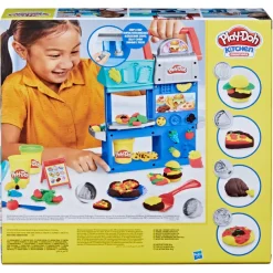 Play-Doh Kitchen Creations, Il Ristorante Dello Chef, Playset Da Cucina, Giocattolo Dai 3 Anni In Su