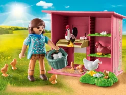 Playmobil 71308 Pollaio Per Bambini Dai 4 Anni In Su Giocattolo Sostenibile