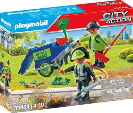 Playmobil 71434 Squadra Di Pulizia Per Bambini Dai 4 Anni