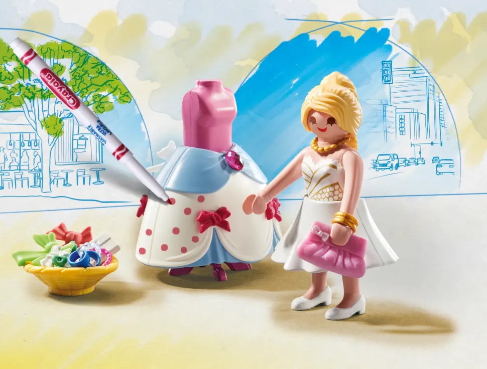 Playmobil Color 71374 Fashion Designer Per Bambini Dai 4 Anni