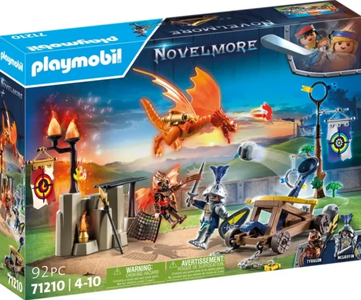 Playmobil Novelmore 71210 Torneo Novelmore Vs Guerrieri Di Burnham Per Bambini Dai 4 Anni In Su