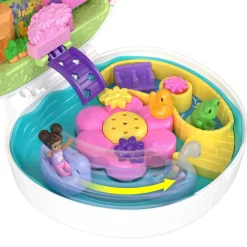 Polly Pocket Cofanetto Playset Coniglietto Floreale