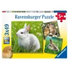 Ravensburger 3 Puzzle 49 Pezzi Teneri Coniglietti