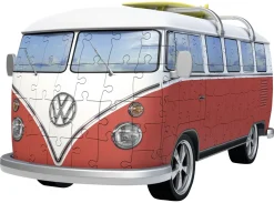 Ravensburger 3D Puzzle Camper Volkswagen T1, 162 Pezzi, 8+ Anni