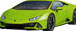 Ravensburger 3D Puzzle Lamborghini Huracan Evo Verde, 108 Pezzi, 8+ Anni