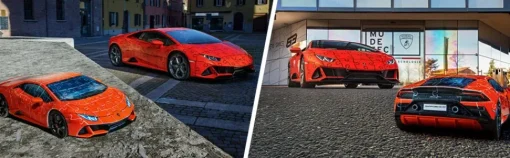 Ravensburger 3D Puzzle Lamborghini Huracan Evo Verde, 108 Pezzi, 8+ Anni