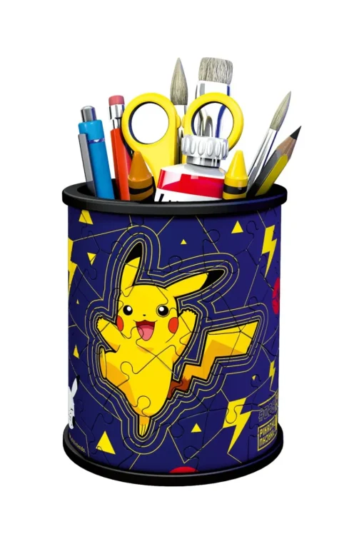 Ravensburger 3D Puzzle Portapenne Pokemon, 54 Pezzi, 6+ Anni