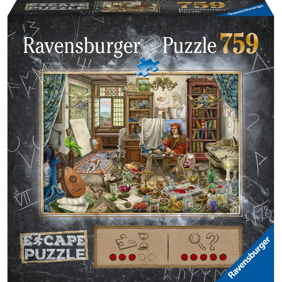 Ravensburger Escape The Puzzle L'Atelier Dell'Artista