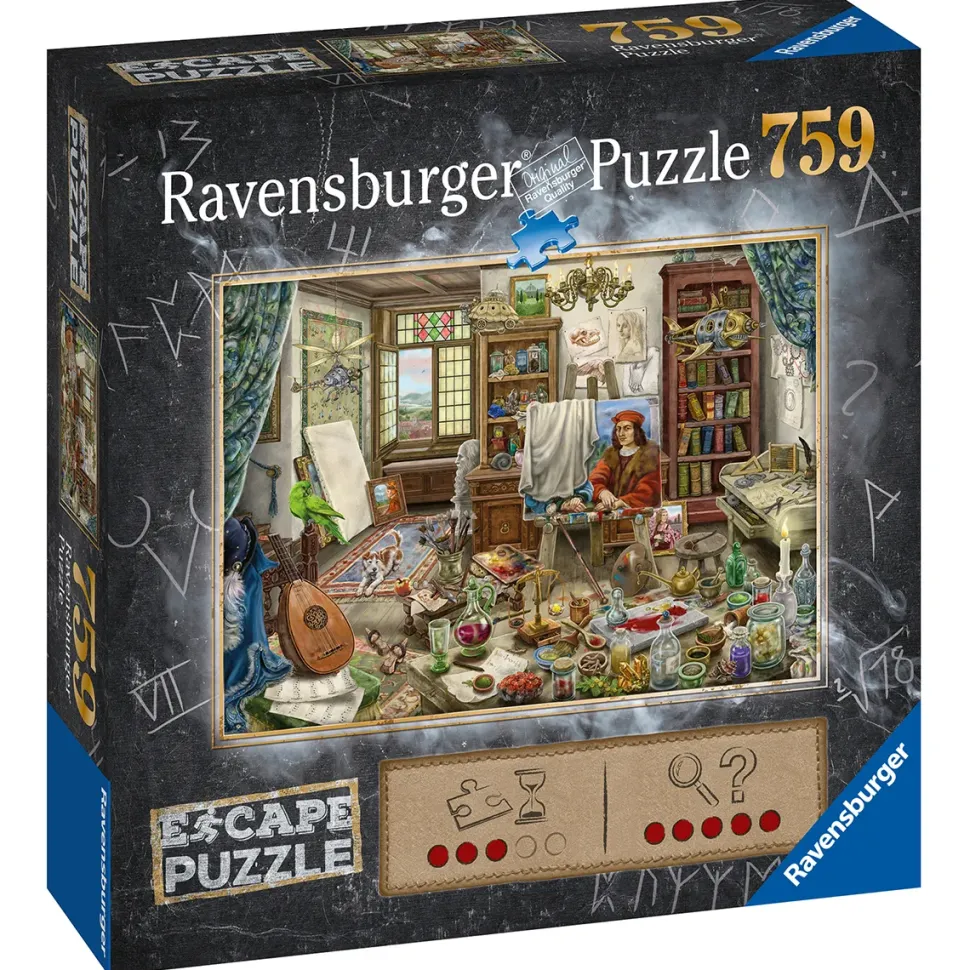 Ravensburger Escape The Puzzle L'Atelier Dell'Artista