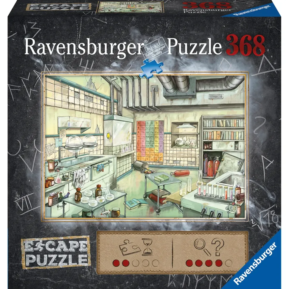 Ravensburger Escape The Puzzle Il Laboratorio Dell'Alchimista