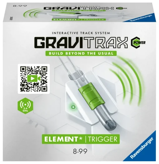 Ravensburger Gravitrax Power Element Trigger, Gioco Innovativo Ed Educativo Stem, 8+ Anni, Estensione