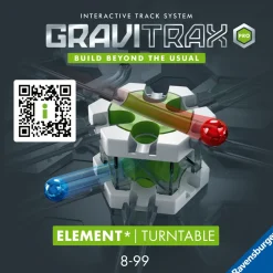 Ravensburger Gravitrax Professional Turntable Cambiadirezione, Gioco Innovativo Ed Educativo Stem, 8+ Anni, Accessorio