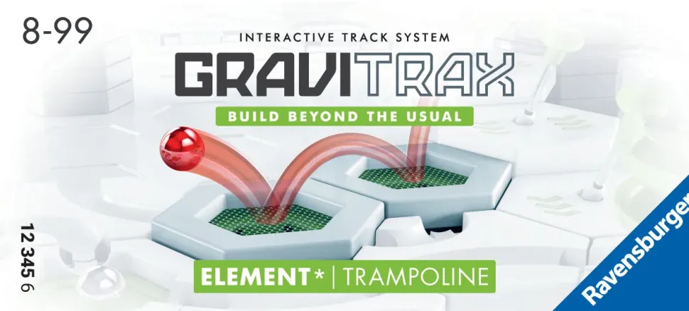 Ravensburger Gravitrax Trampoline, Gioco Innovativo Ed Educativo Stem, 8+ Anni, Accessorio