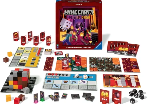 Ravensburger Minecraft Magma&Monsters, Versione Italiana, Gioco Da Tavolo Strategico, 1-4 Giocatori, 10+ Anni