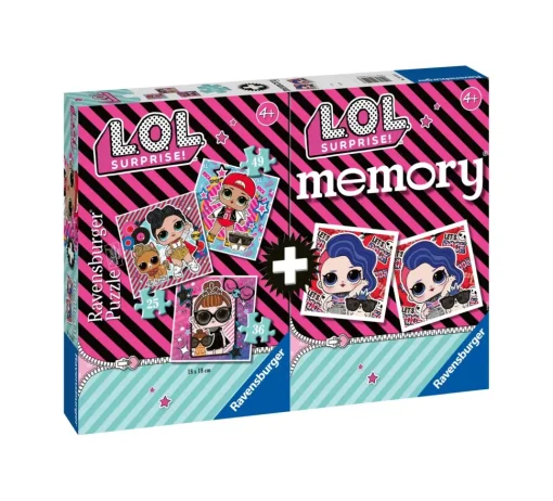 Ravensburger Multipack Memory®+ 3 Puzzle Lol
