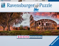 Ravensburger Puzzle 1000 Pezzi Panorama: Colosseo Al Tramonto