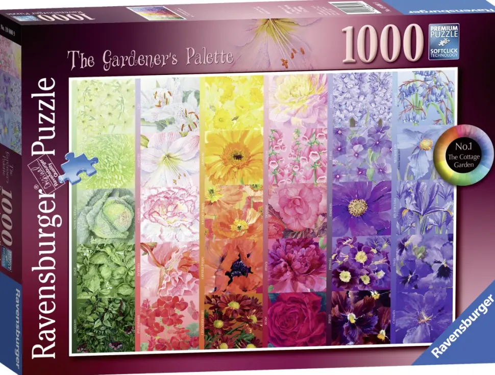 Ravensburger Puzzle 1000 Pezzi Gardener S Palette