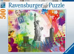 Ravensburger Puzzle Cartolina Di New York, 500 Pezzi, Puzzle Adulti
