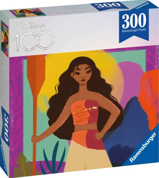 Ravensburger Puzzle Disney Oceania, 300 Pezzi, 8+, Limited Edition Disney 100