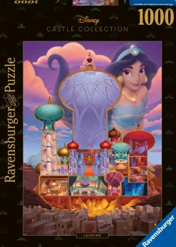 Ravensburger Puzzle Jasmine Disney Castles, Collezione Disney Collector'S Edition, 1000 Pezzi, Puzzle Adulti