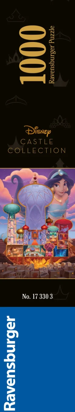Ravensburger Puzzle Jasmine Disney Castles, Collezione Disney Collector'S Edition, 1000 Pezzi, Puzzle Adulti