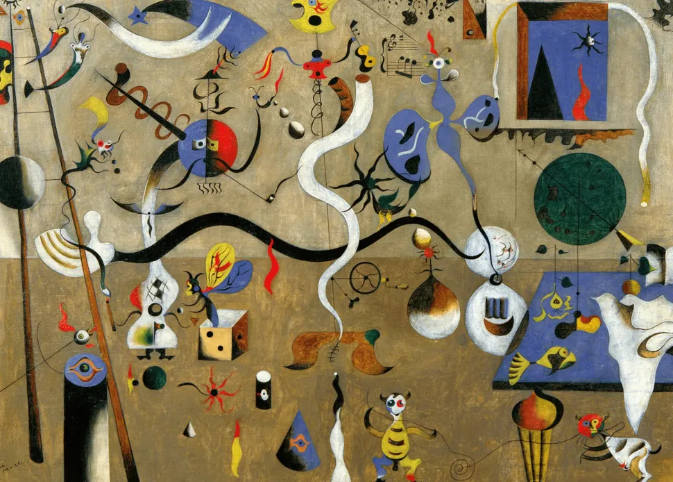 Ravensburger Puzzle Miro: Harlequin Carnival, Art Collection, 1000 Pezzi, Puzzle Adulti