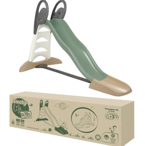 Scivolo Smoby Xl Green Per Bambini Dai 3 Anni Made In France