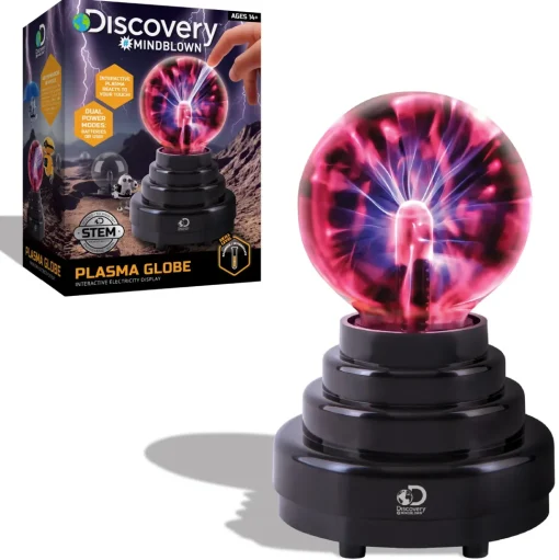 Sfera Al Plasma Con Raggi Luminosi