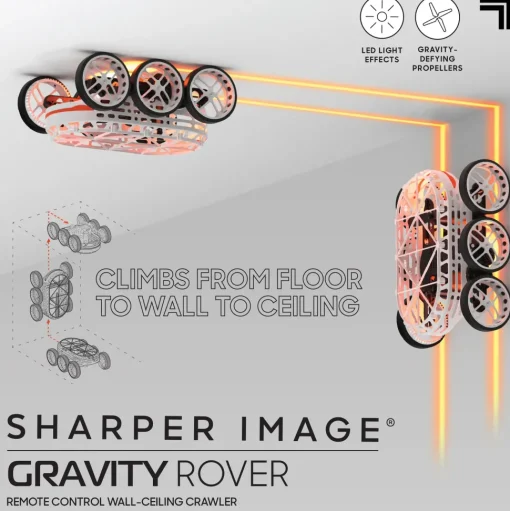 Sharper Image Macchinina Che Sfida La Gravita Gravity Rover