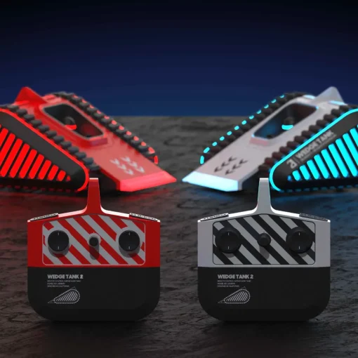 Sharper Image Pack Con Due Carri Armati Radiocomandati Battle Track