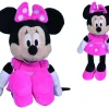 Simba Disney Peluche Minnie, Cm 35, Con Abito Fucsia, + 0 Mesi