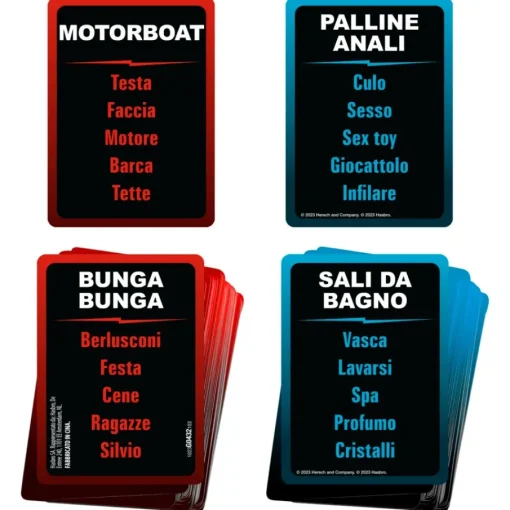 Taboo Adults Only, Gioco Di Societa Per Soli Adulti, Giochi Da Tavolo