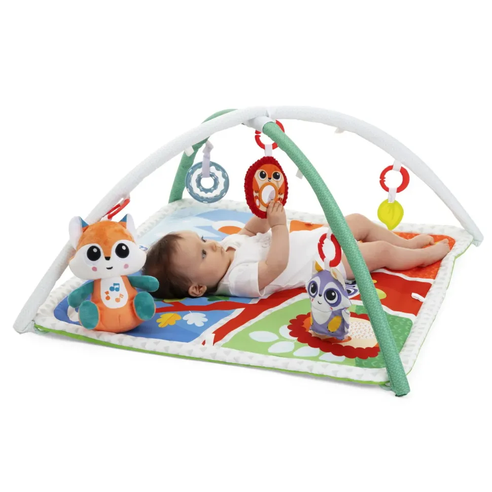 Tappeto Con Archi Foresta Magica, 0 Mesi+, Con Peluche Interattivo