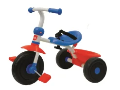 Triciclo Regolabile Con Ruote Libere E Maniglione Per Bambini Dai 10 Mesi | Cestino Inclinabile, Capote Parasole E Massimo Di 20Kg