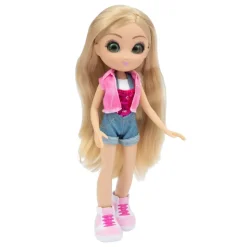Unique Eyes Bambola Articolata 25 Cm, Con Occhi Grandi Magici E Profondi, Segue Il Tuo Sguardo, Amy Fashion Doll