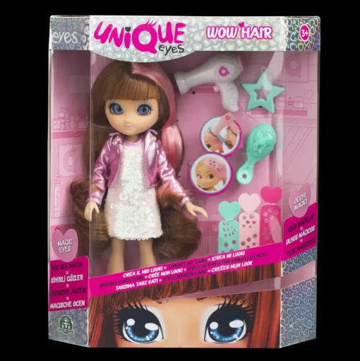 Unique Eyes Sophia Wow Hair Gioca E Scopri La Magia Del Phon