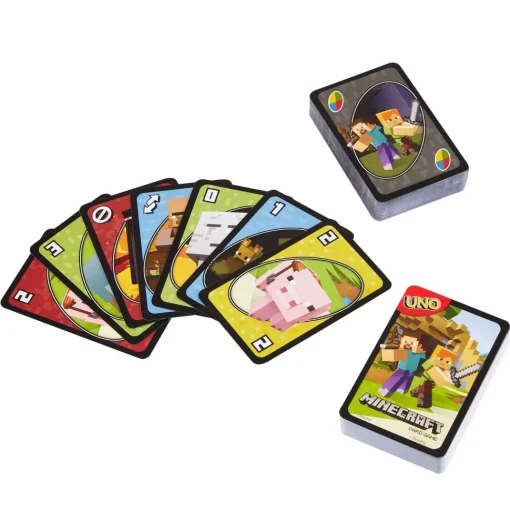 Uno Minecraft, L'Iconico Gioco Di Carte Nella Versione Ispirata La Videogioco