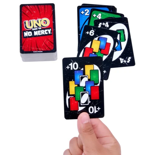 Uno No Mercy La Versione Di Uno Piu Brutale Di Sempre, Con 56 Nuove Carte, Regole Speciali E Carte Azione Spietate