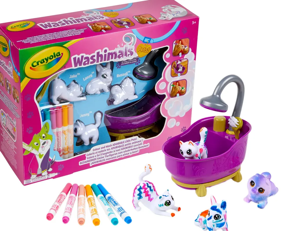 Washimals Pets Set Attivita
