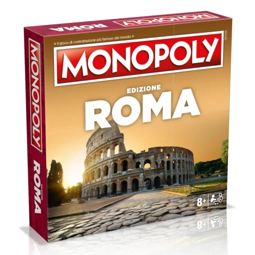 Winning Moves Monopoly Edizione Roma (Edizione Quadrata)