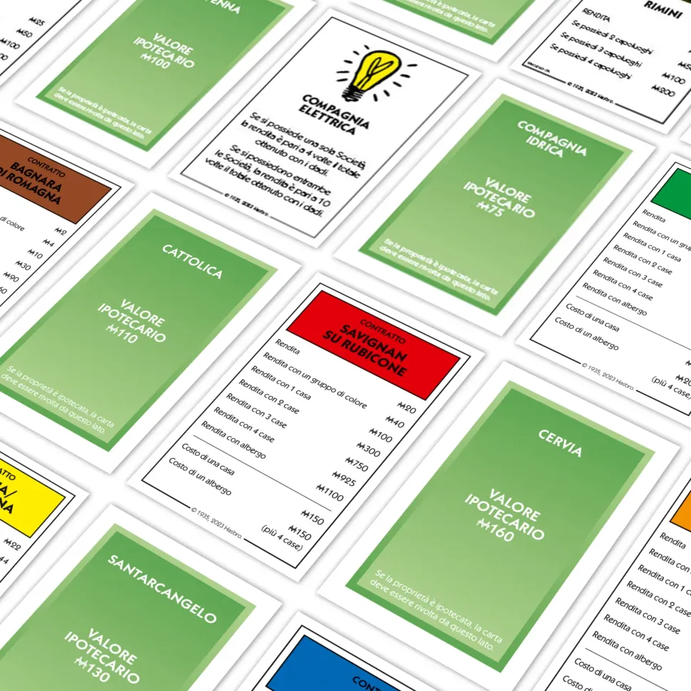 Winning Moves Monopoly I Borghi Piu Belli D'Italia Romagna