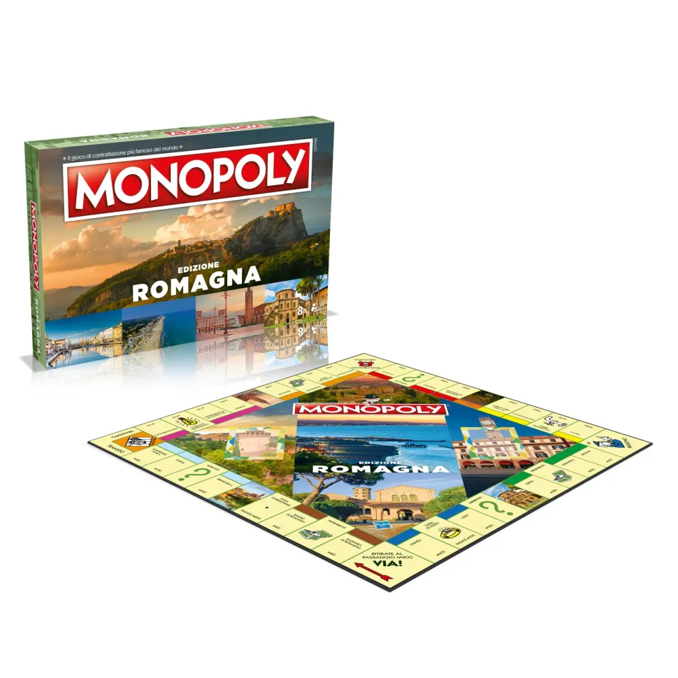 Winning Moves Monopoly I Borghi Piu Belli D'Italia Romagna
